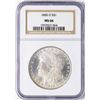 Image 1 : 1885-O $1 Morgan Silver Dollar Coin NGC MS66