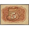 Image 2 : March 3, 1863 Five Cents Second Issue Fractional Currency Note