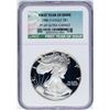 Image 1 : 1986-S $1 Proof American Silver Eagle Coin NGC PF69 Ultra Cameo First Year of Is