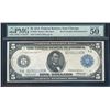Image 1 : Rare 1914 $5/10 Double Denomination Federal Reserve Note PMG About Uncirculated