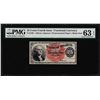 Image 1 : March 3, 1863 25 Cents 4th Issue Fractional Currency Note PMG Ch. Uncirculated 6