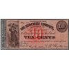 Image 1 : 1849 Ten Cents The Hydeville Company Obsolete Note