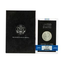 1885-O $1 Morgan Silver Dollar Coin NGC MS63 GSA Hoard w/ Box