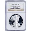 Image 1 : 1995-P $1 Proof American Silver Eagle Coin NGC PF69 Ultra Cameo
