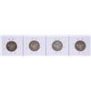 Image 2 : Lot of (4) Barber Quarter Coins