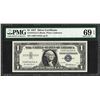 Image 1 : 1957 $1 Silver Certificate Notes PMG Superb Gem Unc 69PPQ