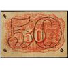 Image 2 : Contemporary Counterfeit 1863 50 Cents Second Issue Fractional Currency Note