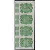 Image 2 : Uncut Sheet of (4) State of Louisiana Baby Bond Obsolete Notes