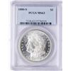 Image 1 : 1880-S $1 Morgan Silver Dollar Coin PCGS MS63