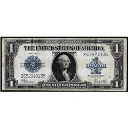 1923 $1 Silver Certificate Note