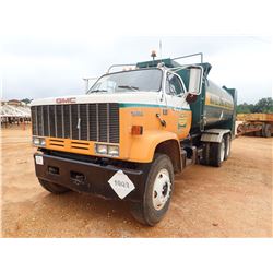 1982 GMC TOPKICK VIN/SN:1GDS7D4Y8CV572853 - T/A, CAT 3208 ENGINE, 8 SPEED TRANS, 31,600LB REARS, 9K 