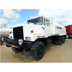 ZELIGSON M51 WATER TRUCK, VIN/SN:M51M2619 - T/A, CAT DIESEL ENGINE, ALLISON A/T, G&K 4000 GAL WATER 