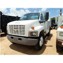 2006 CHEVROLET C7500 SERVICE TRUCK, VIN/SN:1GBM7C1366F424378 - S/A, DURAMAX DIESEL ENGINE, ALLISON A