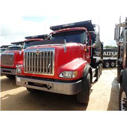 2016 INTERNATIONAL 5900I DUMP TRUCK, VIN/SN:3HTNUAOT7GN030326 - TRI-AXLE, 455 HP CUMMINS ISX15 ENGIN