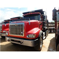 2016 INTERNATIONAL 5900I DUMP TRUCK, VIN/SN:3HTNUAPT9GN030327 - TRI-AXLE, 455 HP CUMMINS ISX15 ENGIN