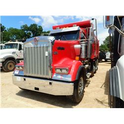 2006 KENWORTH W900 DUMP TRUCK, VIN/SN:1XKWDB0X26J147399 - TRI-AXLE, CAT C15 ENGINE, 18 SPEED TRANS, 