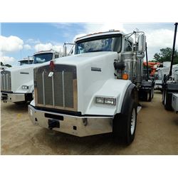 2015 KENWORTH ROLL OFF, VIN/SN:1NKDGGGG50R495833 - GLIDER KIT, DETROIT DIESEL, 8LL TRANS, PIONEER HO