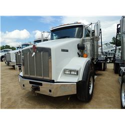 2015 KENWORTH ROLL OFF, VIN/SN:1NKDGGGG30R495832 - GLIDER KIT, DETROIT DIESEL, 8LL TRANS, PIONEER HO