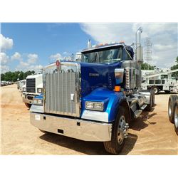 2016 KENWORTH W900 TRUCK TRACTOR, VIN/SN:1XKWD40XPGJ479840 - T/A, 450HP CUMMINS ISX15-450 ENGINE, 10