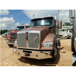 2015 KENWORTH T880 TRUCK TRACTOR, VIN/SN:1XKZDP0X2FJ448281 - T/A, 455HP PACCAR MX-13 ENGINE, 10 SPEE