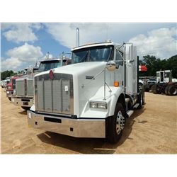 2014 KENWORTH T800 TRUCK TRACTOR, VIN/SN:1XKDDP9XDEJ401598 - T/A, 455HP PACCAR 1700 ENGINE, 10 SPEED