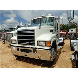2013 MACK CHU613 TRUCK TRACTOR, VIN/SN:1M1AN07Y9DM014897 - T/A, 505HP MP8 MACK ENGINE, MACK T310 10 