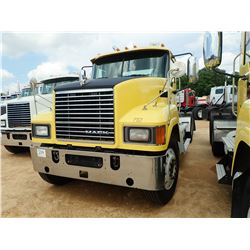 2013 MACK CHU613 TRUCK TRACTOR, VIN/SN:1M1AN07Y7DM015255 - T/A, 445HP MACK MP8 ENGINE, 10 SPEED TRAN