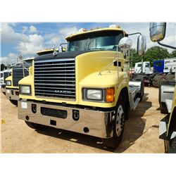 2013 MACK CHU613 TRUCK TRACTOR, VIN/SN:1M1AN07Y5DM015254 - T/A, 445HP MACK MP8 ENGINE, 10 SPEED TRAN