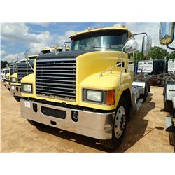 2013 MACK CHU613 TRUCK TRACTOR, VIN/SN:1M1AN07Y9DM015256 - T/A, 445HP MACK MP8 ENGINE, 10 SPEED TRAN