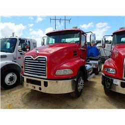 2007 MACK CXN613 TRUCK TRACTOR, VIN/SN:1M1AK06Y07TN019642 - T/A, MACK AC-380/410 ENGINE, 10 SPEED TR