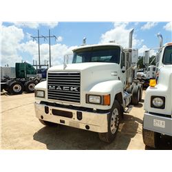 2005 MACK CHN613 TRUCK TRACTOR, VIN/SN:1M1AJ06Y75N001896 - T/A, MACK DIESEL ENGINE, 10 SPEED TRANS, 