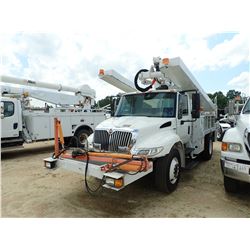2011 INTERNATIONAL 4300 BUCKET/SIGN TRUCK, VIN/SN:1HTJTSKM2BH377041 - IHC DIESEL, A/T, ALTEC AT37G B