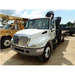 2005 INTERNATIONAL 4300 CRANE TRUCK, VIN/SN:1HTMMAAR15H107496 - INT DT466 DIESEL, ALLISON A/T, HIAB 
