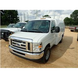 2016 FORD SERVICE VAN, VIN/SN:1FDWE3FL9GDC13395 - GAS ENGINE, A/T, KNAPHIDE BODY, ODOMETER READING 5