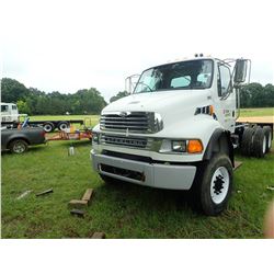 2009 STERLING ACTERRA CAB & CHASSIS, VIN/SN:2FZKCHBS59AAB6498 - T/A, 6X6, CUMMINS ENGINE, ALLISON A/