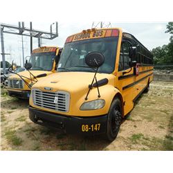 2008 THOMAS SAF-T-LINER C2 SCHOOL BUS, VIN/SN:4UZABRCS38CY48427 - MERCEDES DIESEL ENGINE, A/T, 23 PA