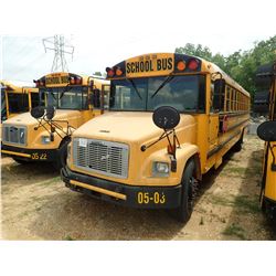 2005 FREIGHTLINER SCHOOL BUS, VIN/SN:4UZAAXCS45CN87375 - MERCEDES DIESEL ENGINE, A/T, 49 PASSENGER, 