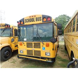2005 THOMAS SCHOOL BUS, VIN/SN:1T88G4E2651156737 - A/T, 9 PASSENGER, ODOMETER READING 112,029 MILES