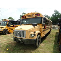 2001 THOMAS SCHOOL BUS, VIN/SN:L045729 - CUMMINS DIESEL, A/T, 19 PASSANGER, ODOMETER READING 105,222