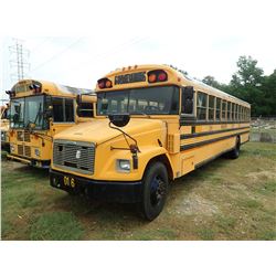 2001 FREIGHTLINER SCHOOL BUS, VIN/SN:4UZ6CFAA21CG66402 - CUMMINS ISB 205 ENGINE, A/T, 49 PASSENGER, 