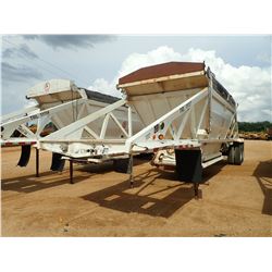 2011 RANCO LW21-40 BELLY DUMP TRAILER, VIN/SN:1D9SD4025BR661170 - T/A, 40' LENGTH, 21 YD CAP, 11R24.