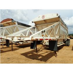 2011 RANCO LW21-40 BELLY DUMP TRAILER, VIN/SN:1D9SD4027BR661168 - T/A, 40' LENGTH, 21 YD CAP, 11R24.