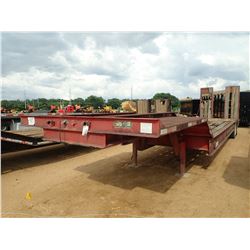 1996 OMNI 35L-225-D-2 LOWBOY TRAILER, VIN/SN:L43208T1001087 - T/A, 39' LENGTH, 102" WIDTH, DOVETAIL,