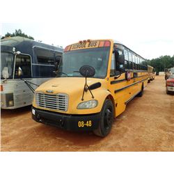 2008 THOMAS SCHOOL BUS, VIN/SN:4UZABRCS58CY48302 - DIESEL ENGINE, A/T, 48 PASSENGER (COUNTY OWNED) (