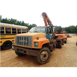 1996 GMC TOP KICK GRAPPLE TRUCK, VIN/SN:1GDM7H1JXTJ510188 - CAT DIESEL ENGINE, A/T, RAMER 3000 KNUCK