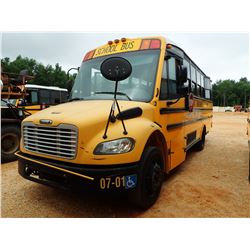 2007 THOMAS SCHOOL BUS, VIN/SN:4UZABRCS27CX81477 - DIESEL ENGINE, A/T, 22 PASSENGER, WHEEL CHAIR LIF
