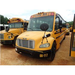 2008 THOMAS SCHOOL BUS, VIN/SN:4UZABRCS28CY48371 - DIESEL ENGINE, A/T, 48 PASSENGER (COUNTY OWNED)