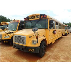 2006 FREIGHTLINER SCHOOL BUS, VIN/SN:4UZAAXCS66CU72536 - DIESEL ENGINE, A/T, 48 PASSANGER (COUNTY OW