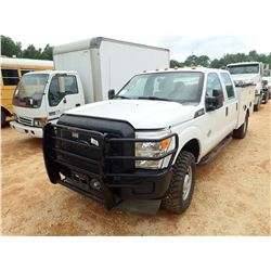 2013 FORD F250 SERVICE TRUCK, VIN/SN:1FD7W2BT8DEA51119 - 4X4, CREW CAB, POWER STROKE DIESEL ENGINE, 