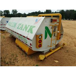 MATTEO 2,000 GAL WATER TANK W/ PUMP & FILTER (UNUSED) (A-1)